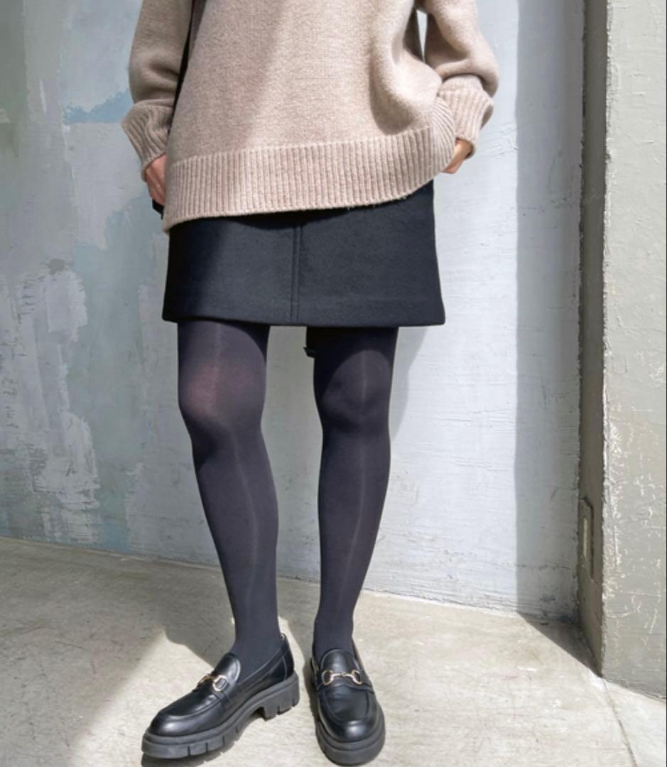 spick&span メルトンAラインスカート 新品未使用