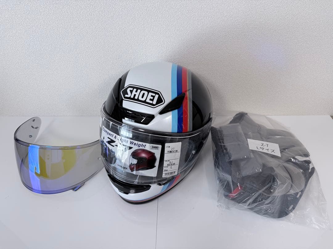 SHOEI Z-7 RECOUNTER TC-10 Lサイズ
