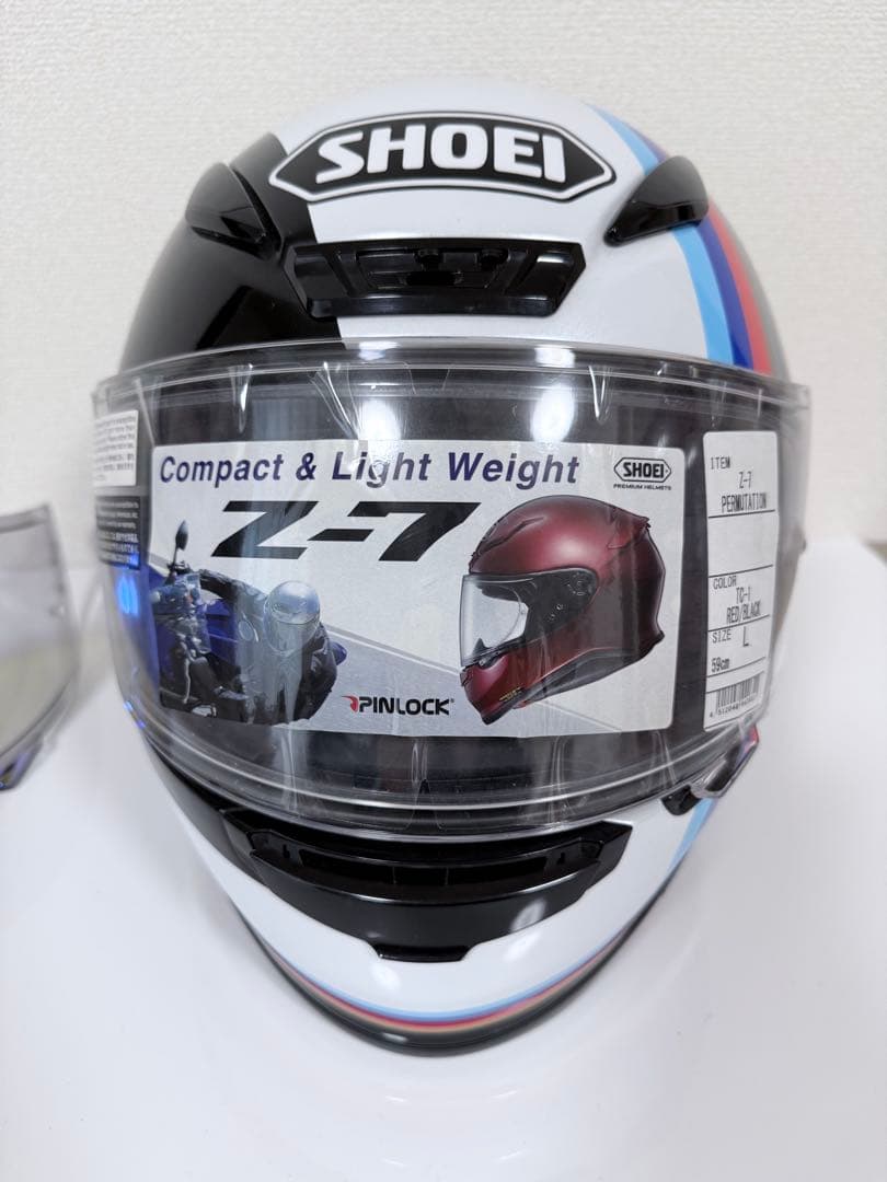 SHOEI Z-7 RECOUNTER TC-10 Lサイズ