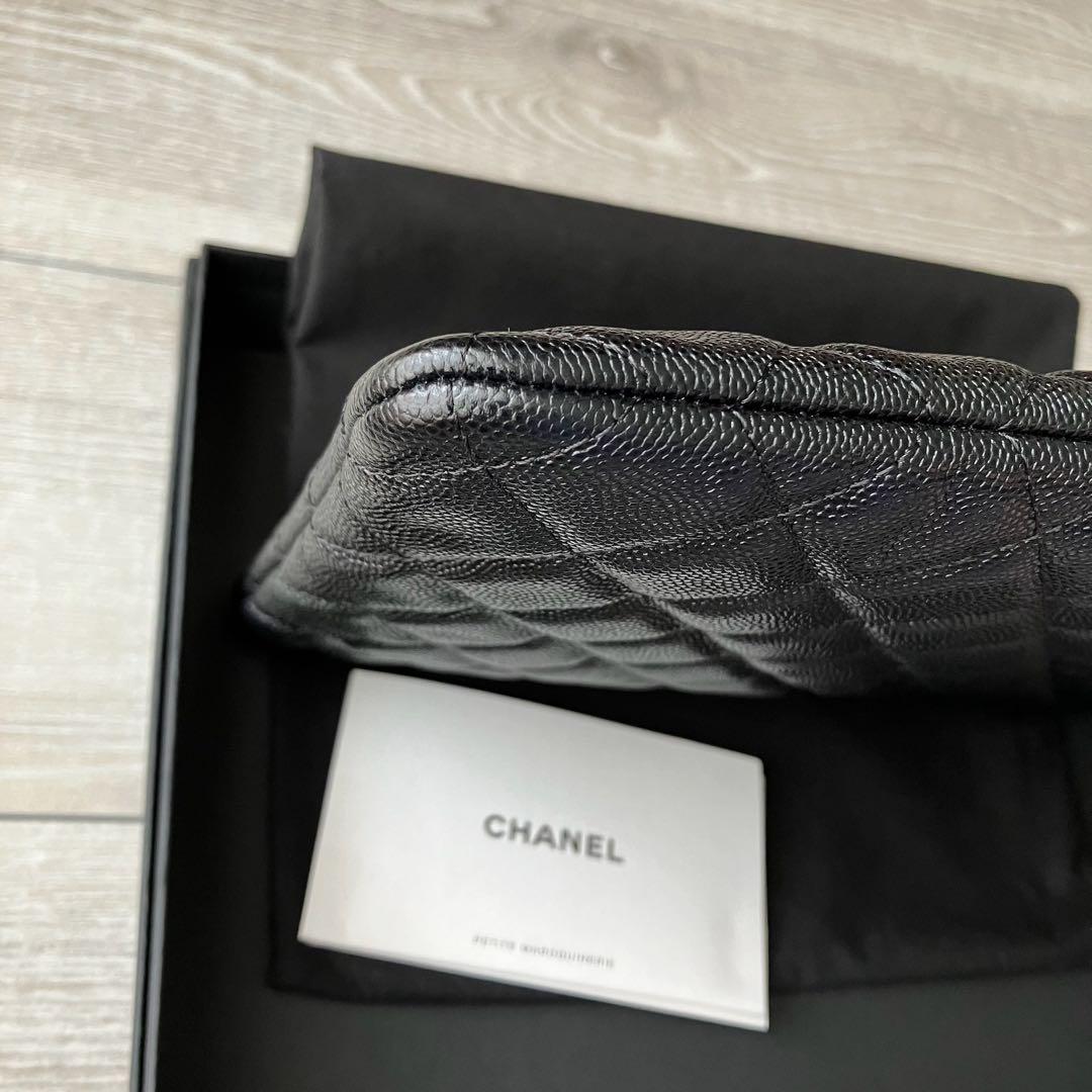 【新品・未使用】CHANEL クラシック ジップ ポーチ クラッチバッグ