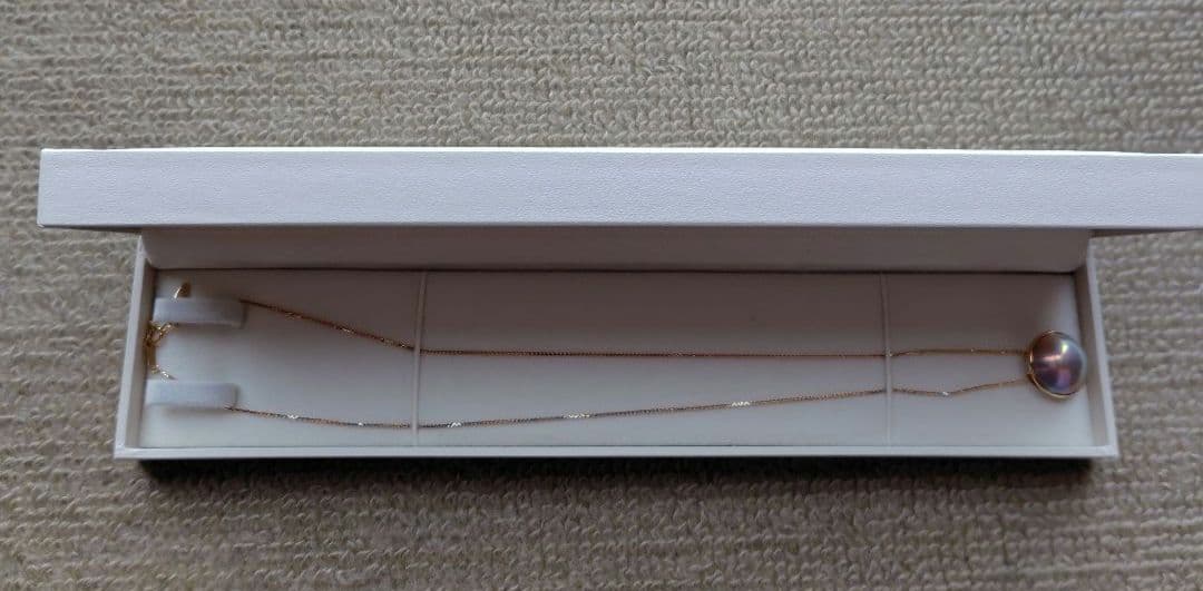 18KYG 奄美大島産 マベパール ペンダント 14mmup