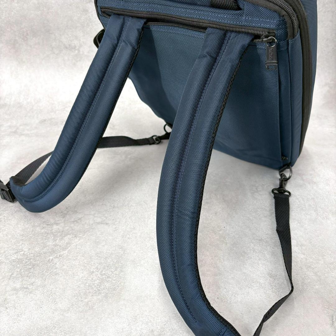 【美品】トゥミ バックパック 3WAY ビジネスバッグ 232398NVY 通勤