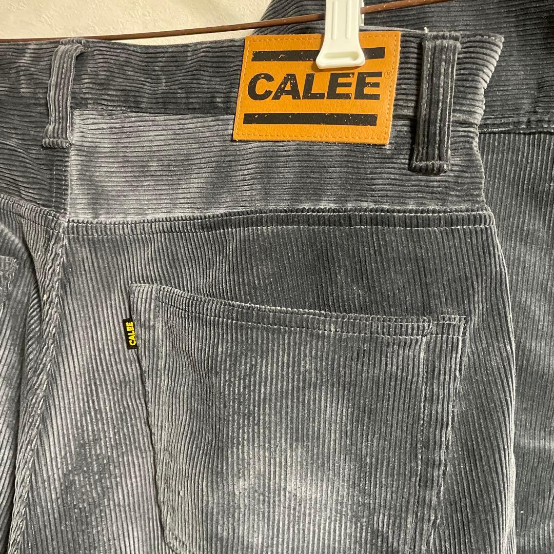 早い者勝ちCALEE コーデュロイ カバーオール MEDIUMグレー パンツのみ