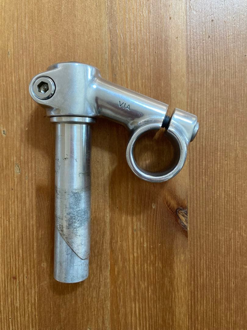 希少 NITTO 天返しステム 60mm ピスト 旧njs 競輪 22.2