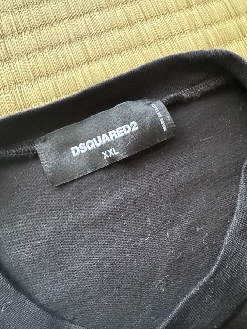 DSQUARED2 ブラック ロンt XXL