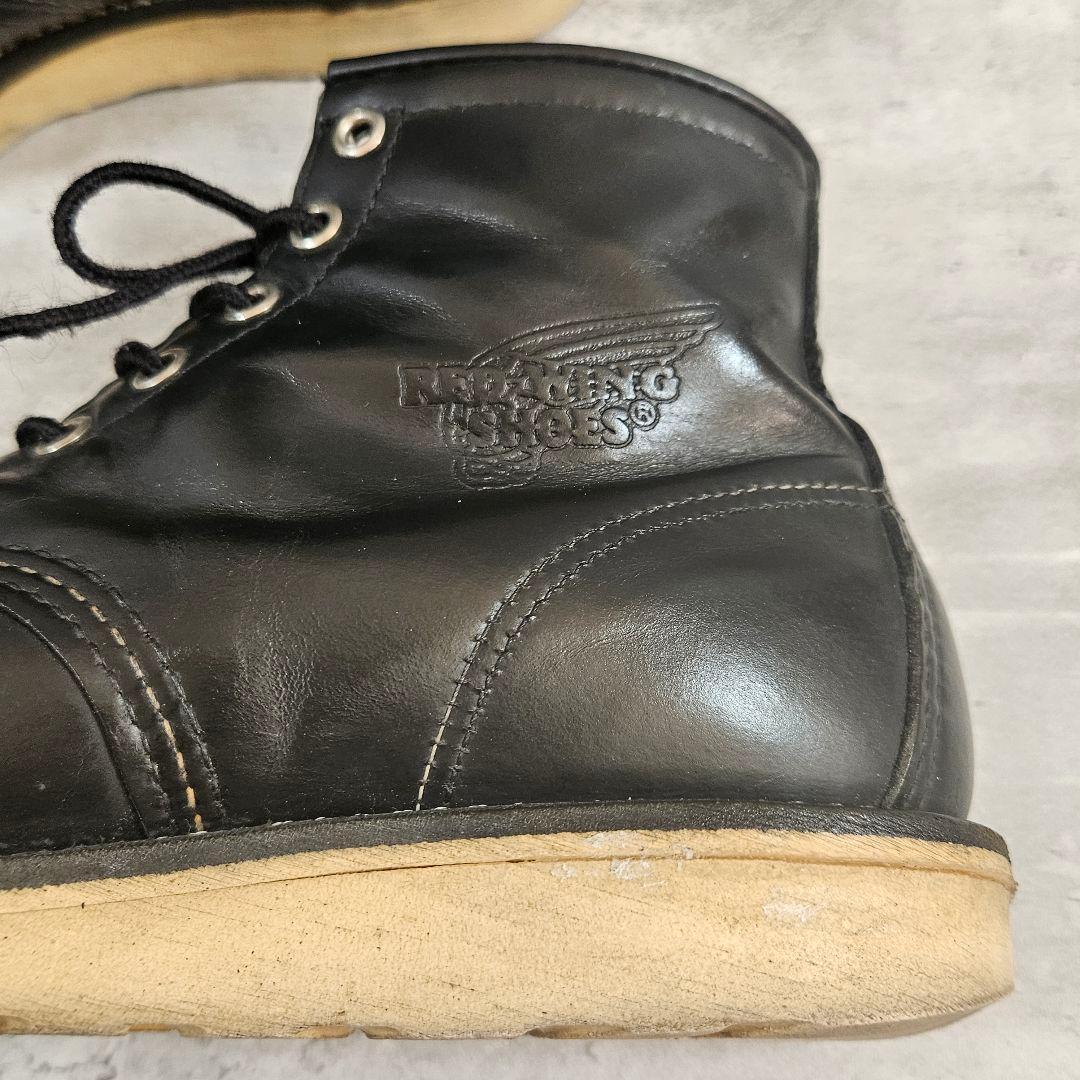 REDWING アイリッシュセッター ブラック モックトゥ 8130 UK6