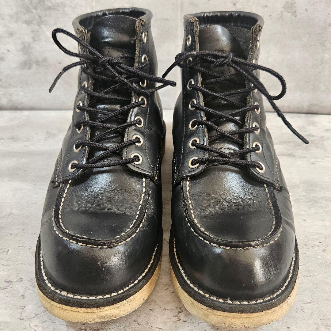 REDWING アイリッシュセッター ブラック モックトゥ 8130 UK6