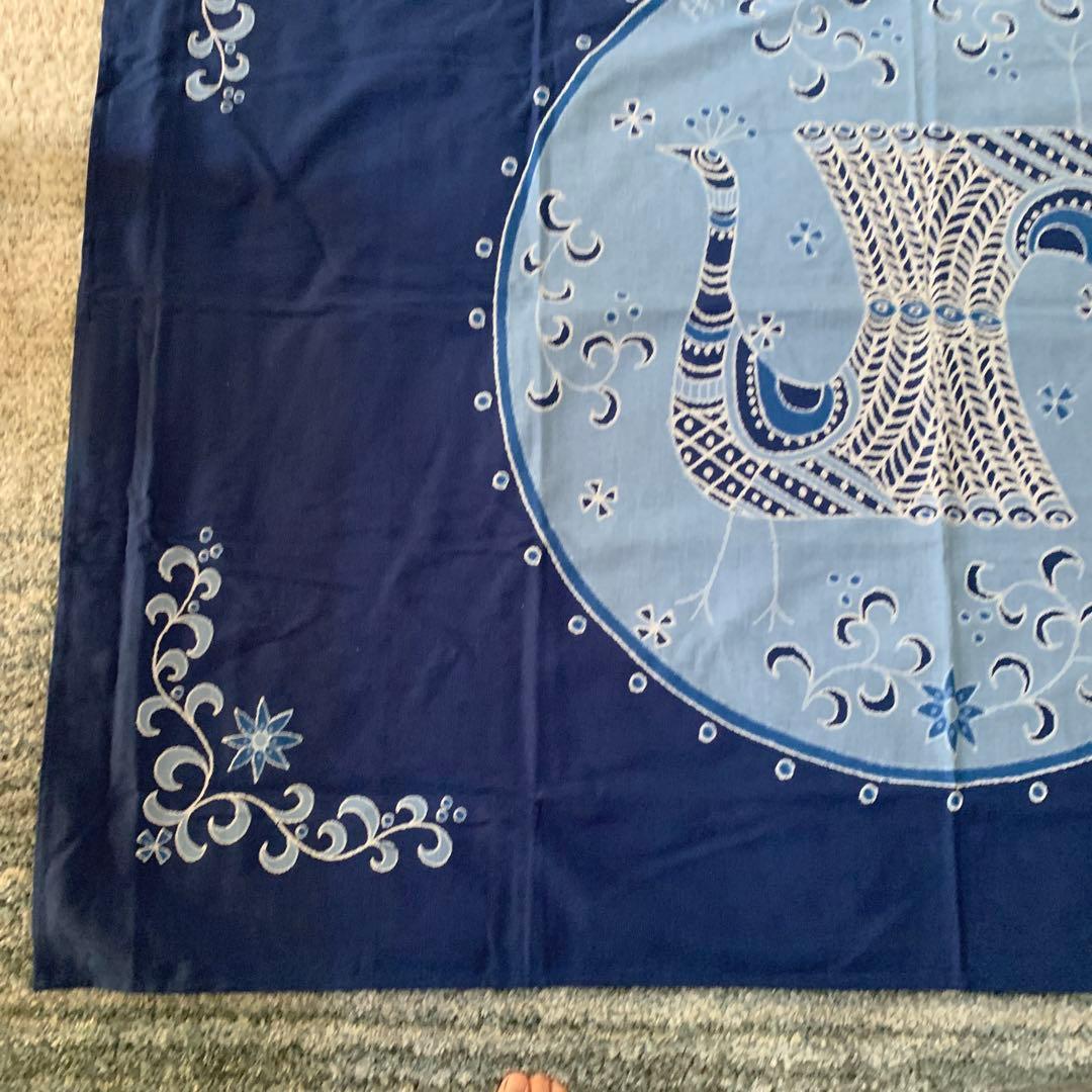 綿貫宏介　藍染　テーブルクロス マルチクロス　綿100％