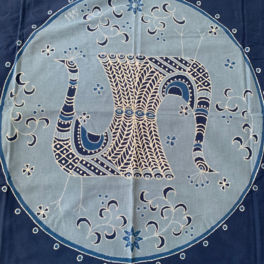 綿貫宏介　藍染　テーブルクロス マルチクロス　綿100％