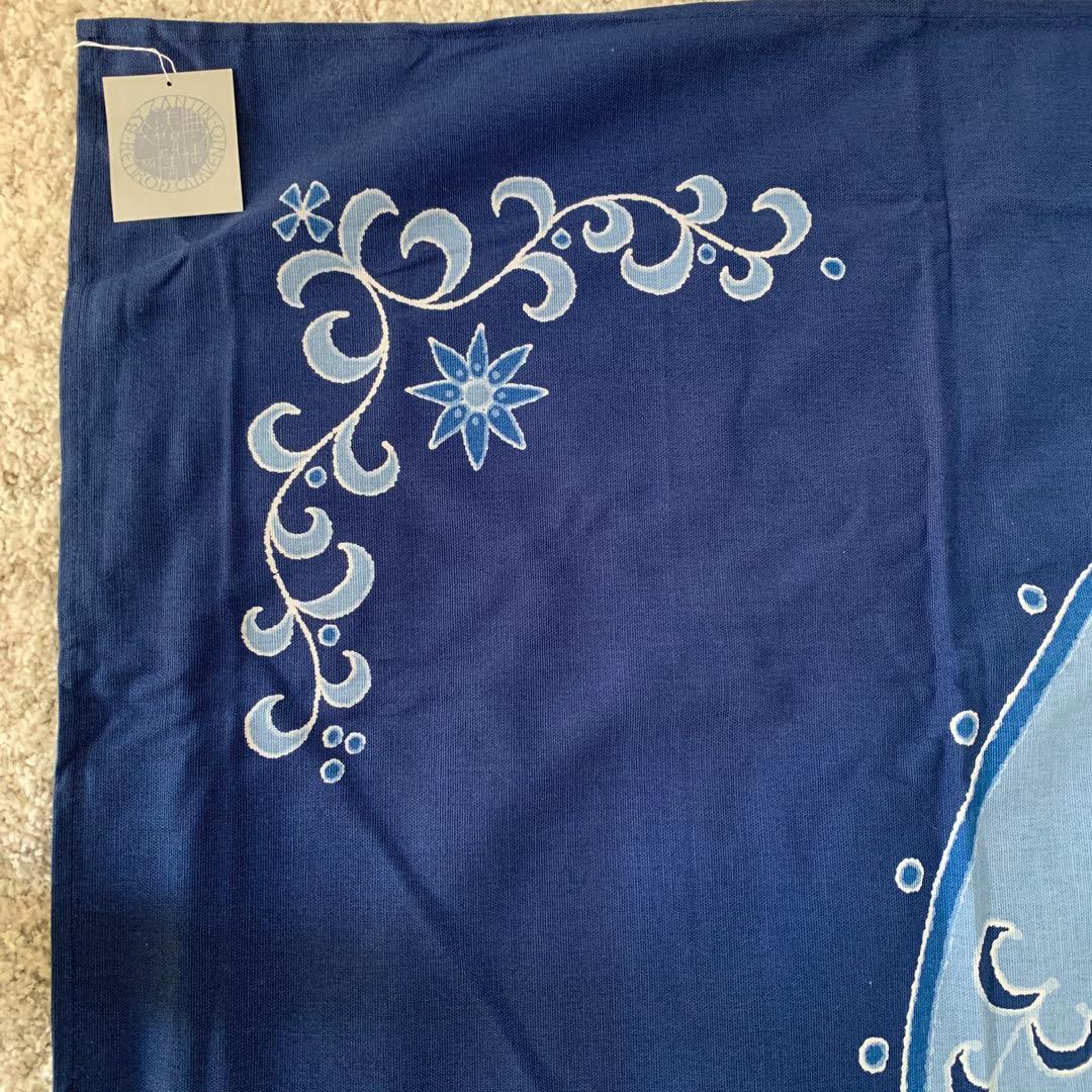 綿貫宏介　藍染　テーブルクロス マルチクロス　綿100％