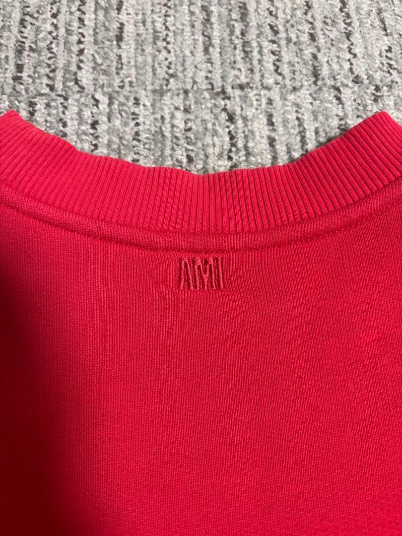 【美品】Ami de Coeur スウェット レッド　アミパリス