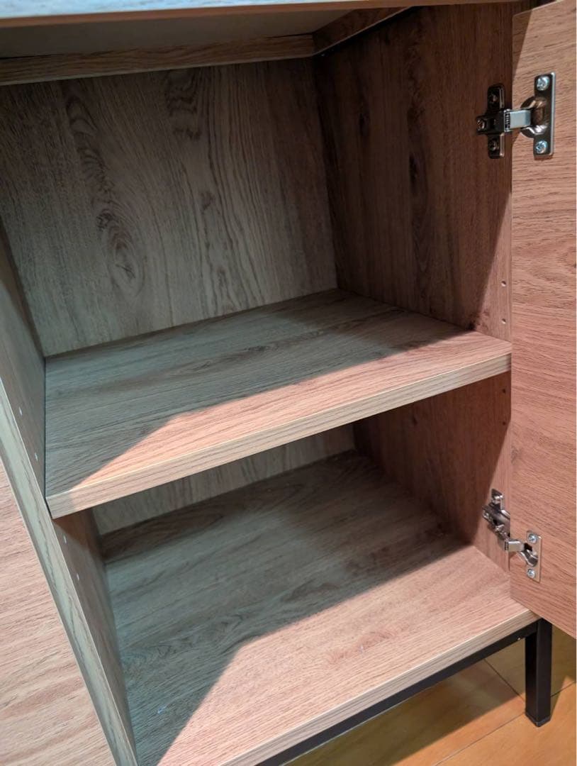 ■送料込■LOWYA 収納棚 チェスト キャビネット サイドボード リビング