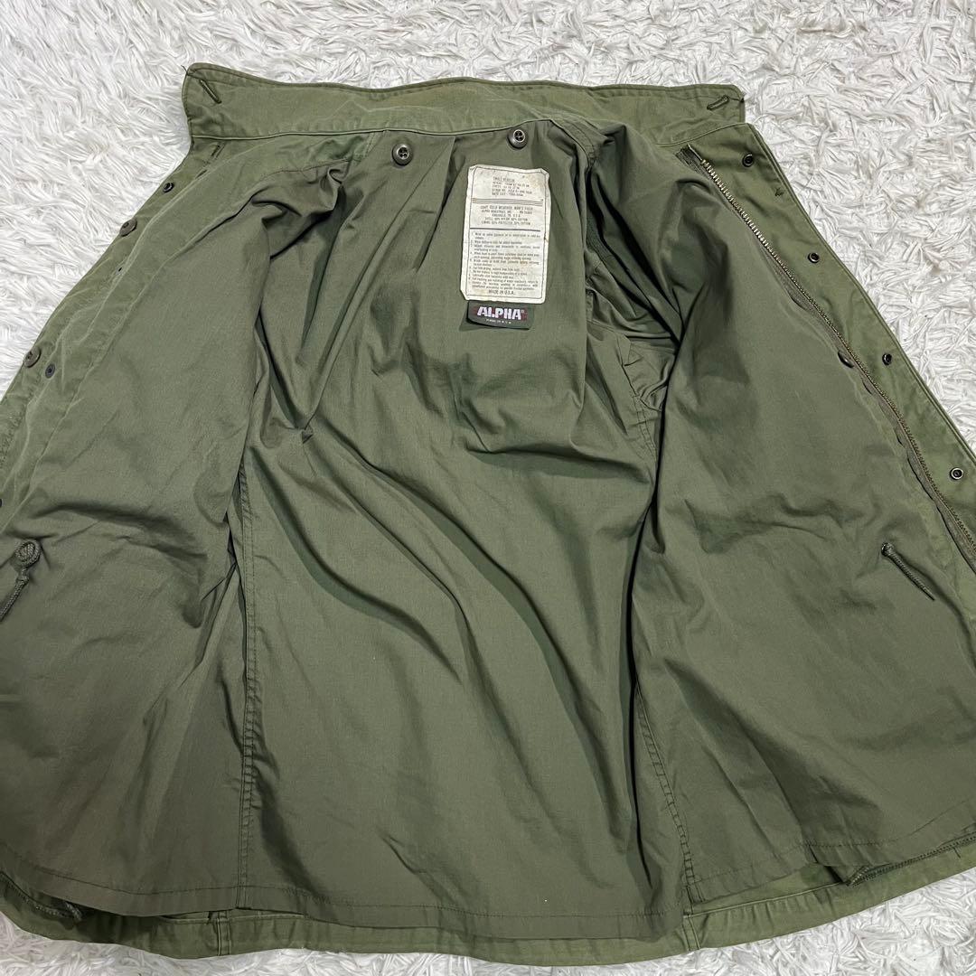ALPHA アルファ　80s M-65 フィールドジャケット　オリーブ　カーキ