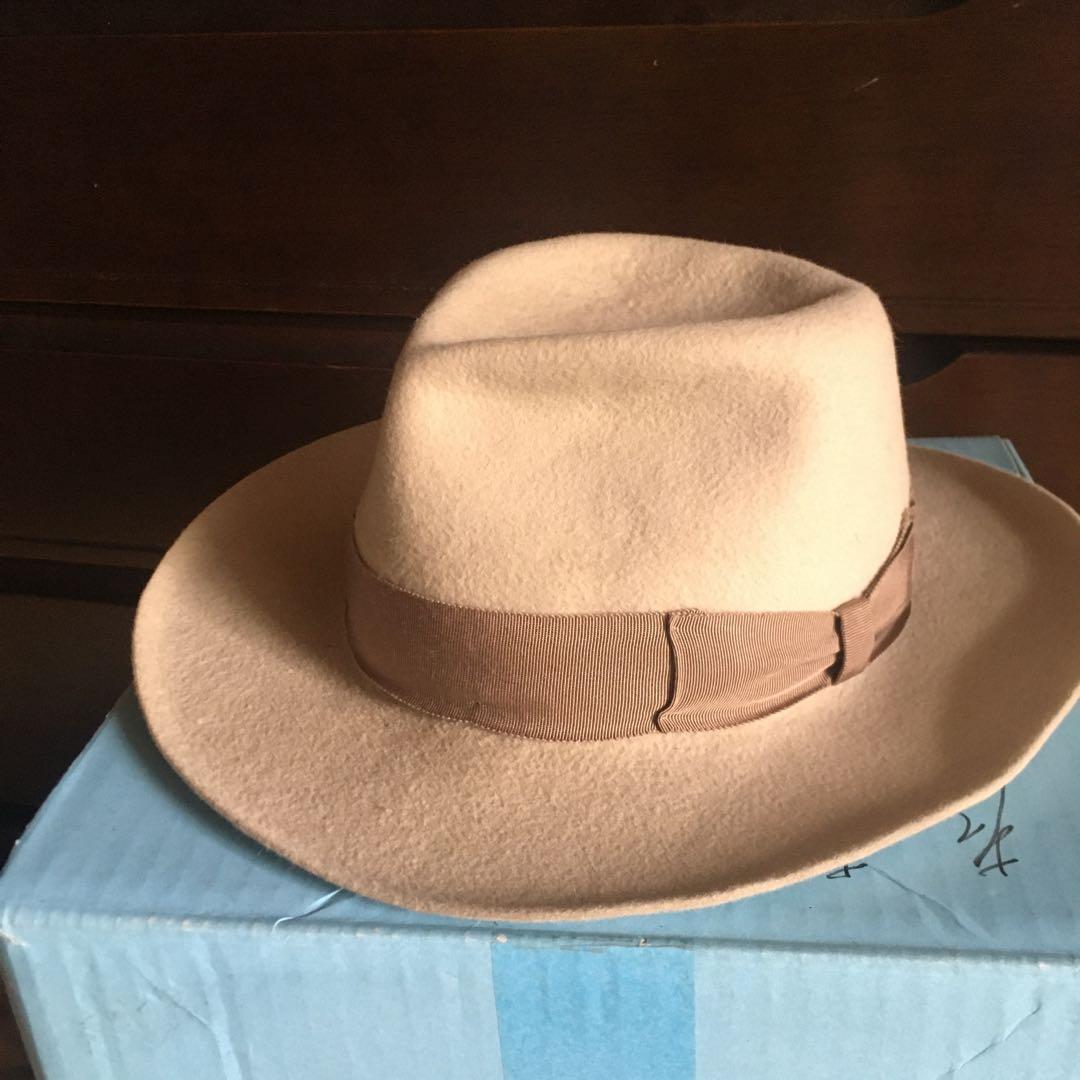 #wackomariaベージュウールフェルトハット#帽子