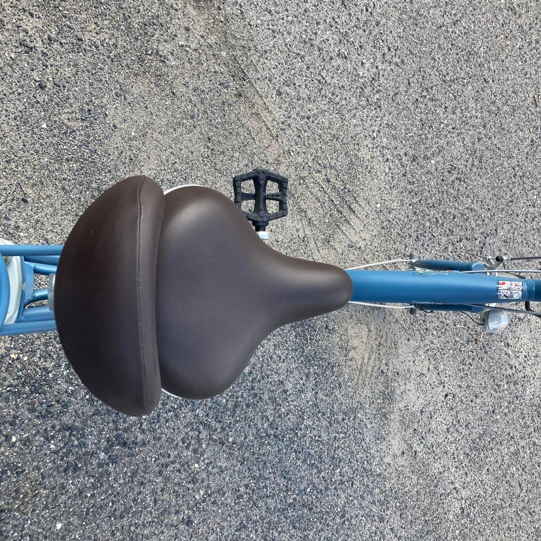 シティサイクル サギサカ こげーる 20型 3段変速　マットブルー)