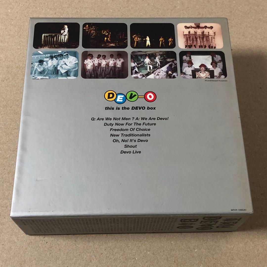 7CD 紙ジャケ ディーヴォ・ボックスThis Is The Devo Box