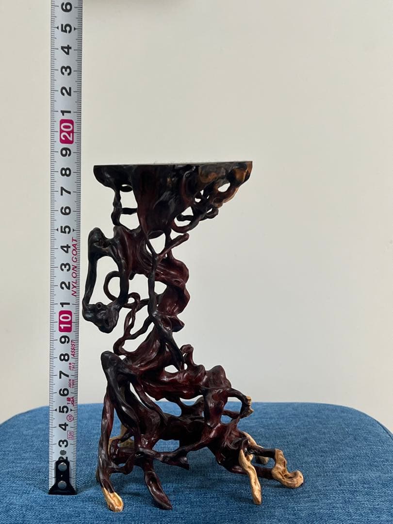 木製彫刻 置物 BONSAI