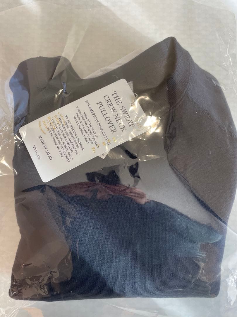 THE Sweat Crew neck Pullover 吊り編み 26,400