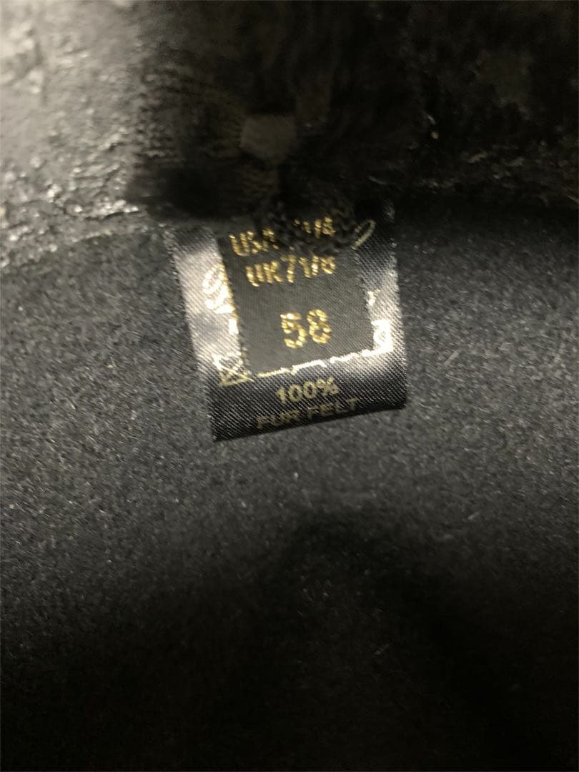 Borsalino ボルサリーノ マレンゴ ミドル フェルトハット 58