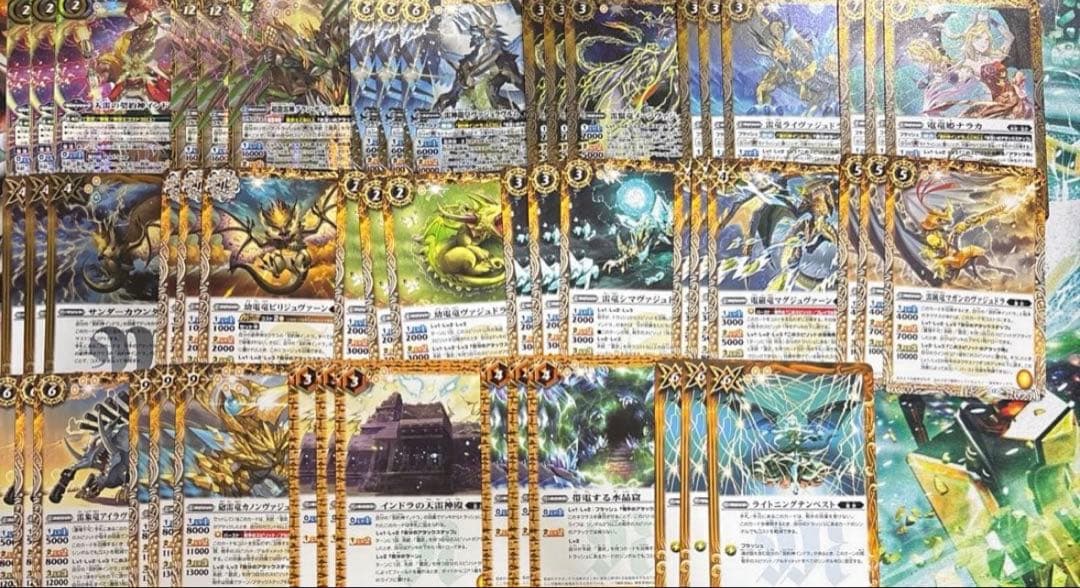 バトスピ 天雷の契約神インドラ デッキ まとめ売り
