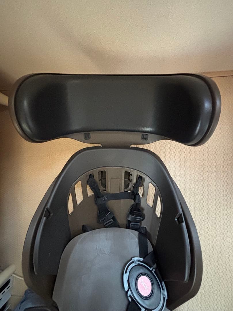 ヘッドレスト付リヤキッズシート　ポポラモア　OGK ブラウン チャイルドシート