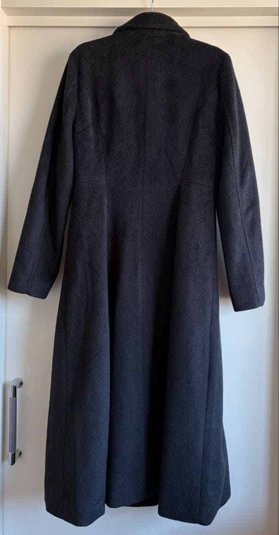 Louere ウエストシェイプフレアチェスターコート　Lサイズ