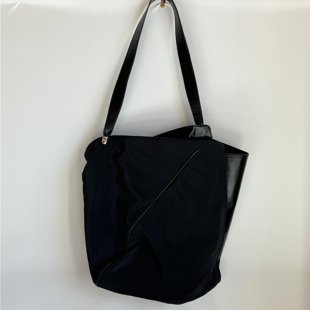 S*️様 LOEWE ロエベ　ショルダーバッグ　パズル　アナグラム　ナイロン&レ