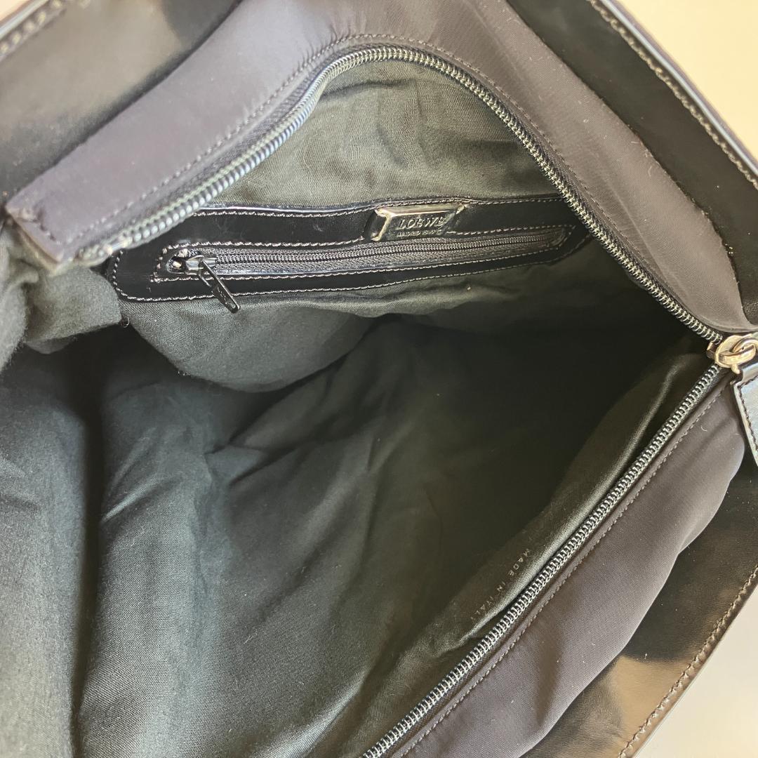 S*️様 LOEWE ロエベ　ショルダーバッグ　パズル　アナグラム　ナイロン&レ