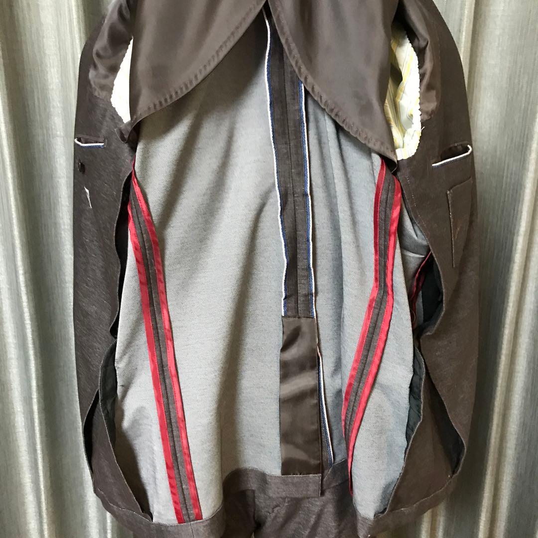 EDWIN デニム　セットアップ　スーツ　茶系