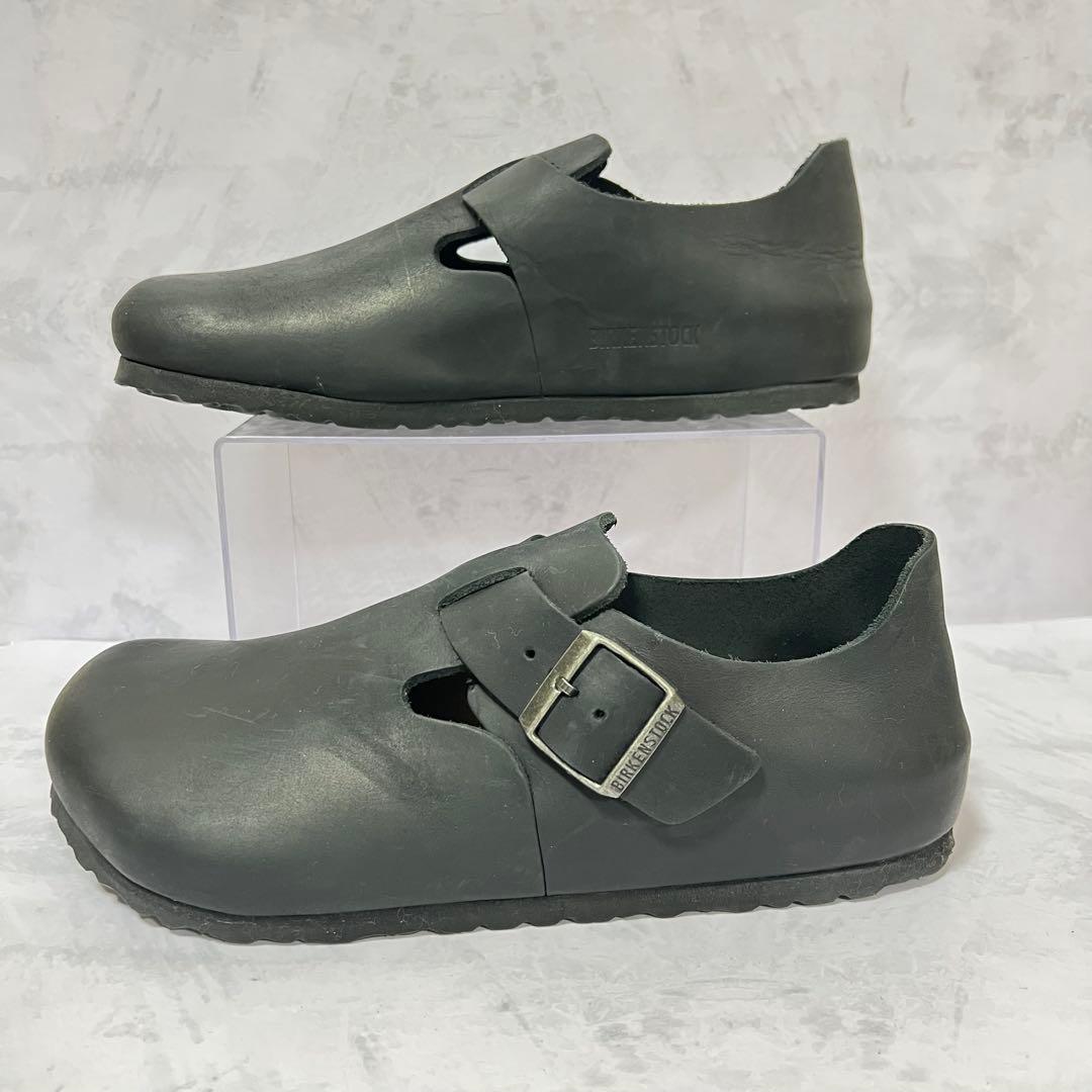 ❣️美品❣️ビルケンストック ロンドン オイルドレザー 黒 42 27cm