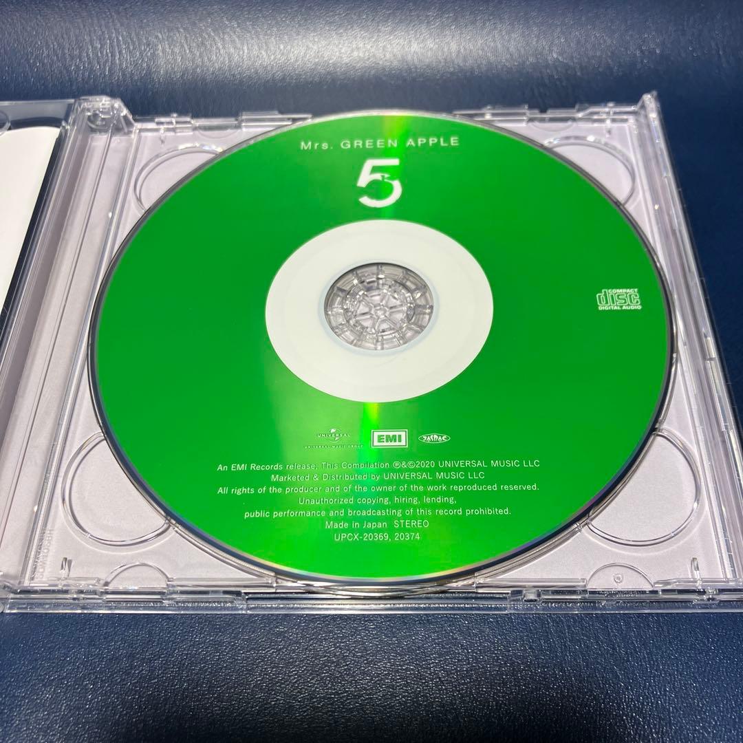 ■[初回/CD+DVD] Mrs.GREEN APPLE ベストアルバムCD「5