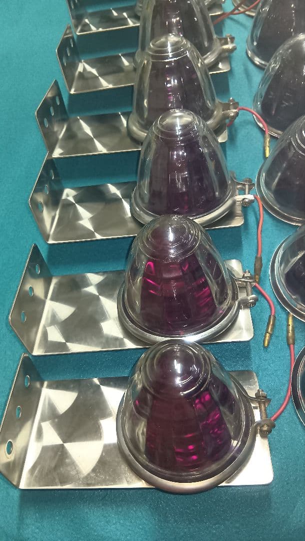 h*様 サイドマーカー★鱗ステー付き★デコトラ★おまけ付き