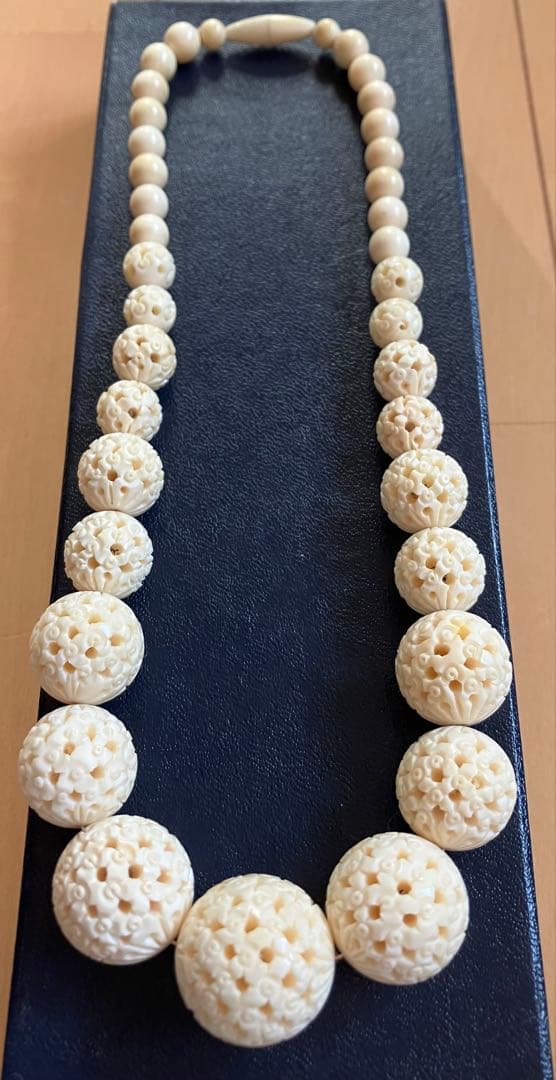 ※seika01069982殿専用 ネックレス 天然素材 多層珠作り 45cm