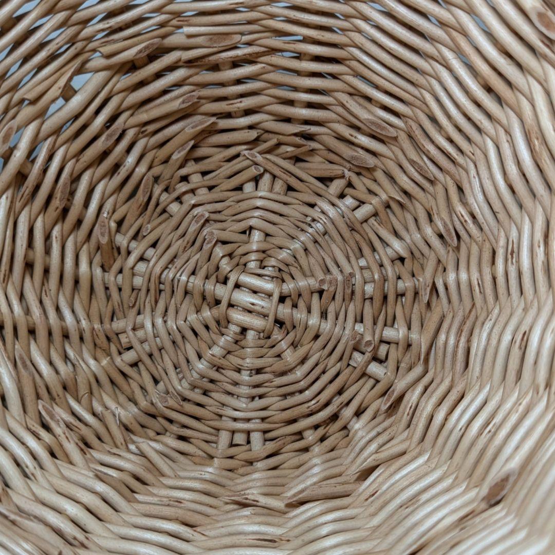 【新品未使用】PATOU パトゥ ウィッカ　かごバッグ