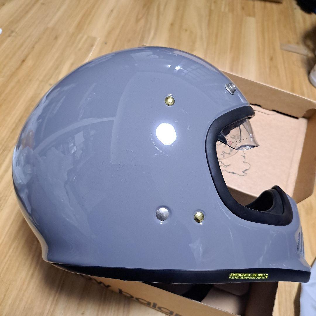 SHOEI EX-ZERO Mサイズ　バサルトグレー　NO-BUDZゴーグル付き