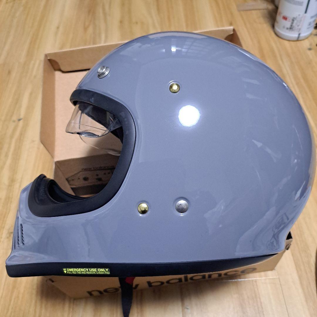 SHOEI EX-ZERO Mサイズ　バサルトグレー　NO-BUDZゴーグル付き