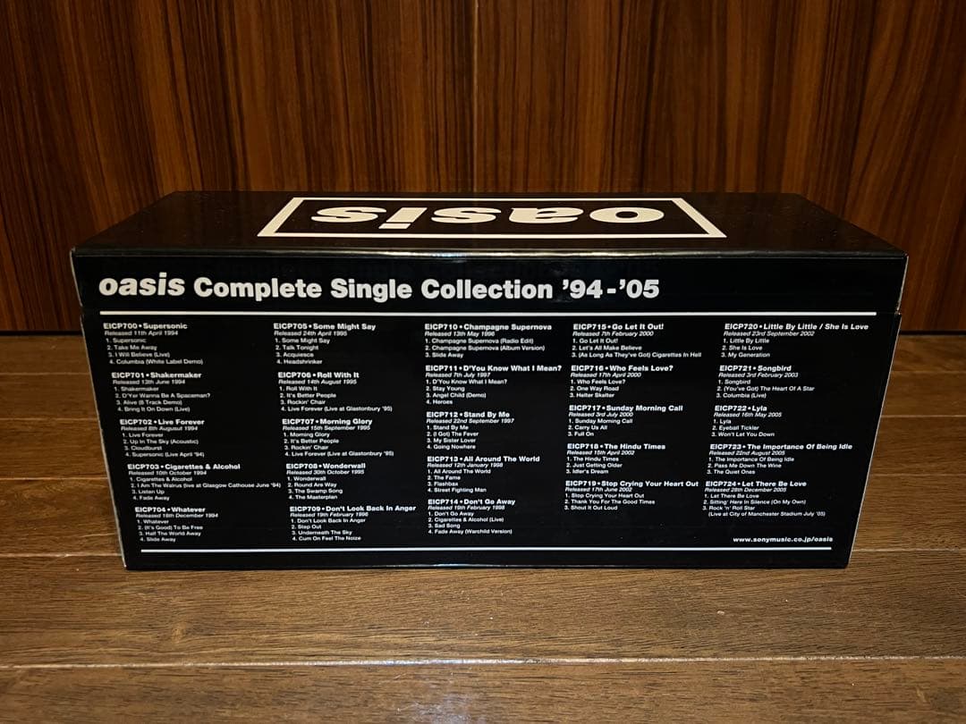 oasis オアシス コンプリート シングル コレクション'94-'05