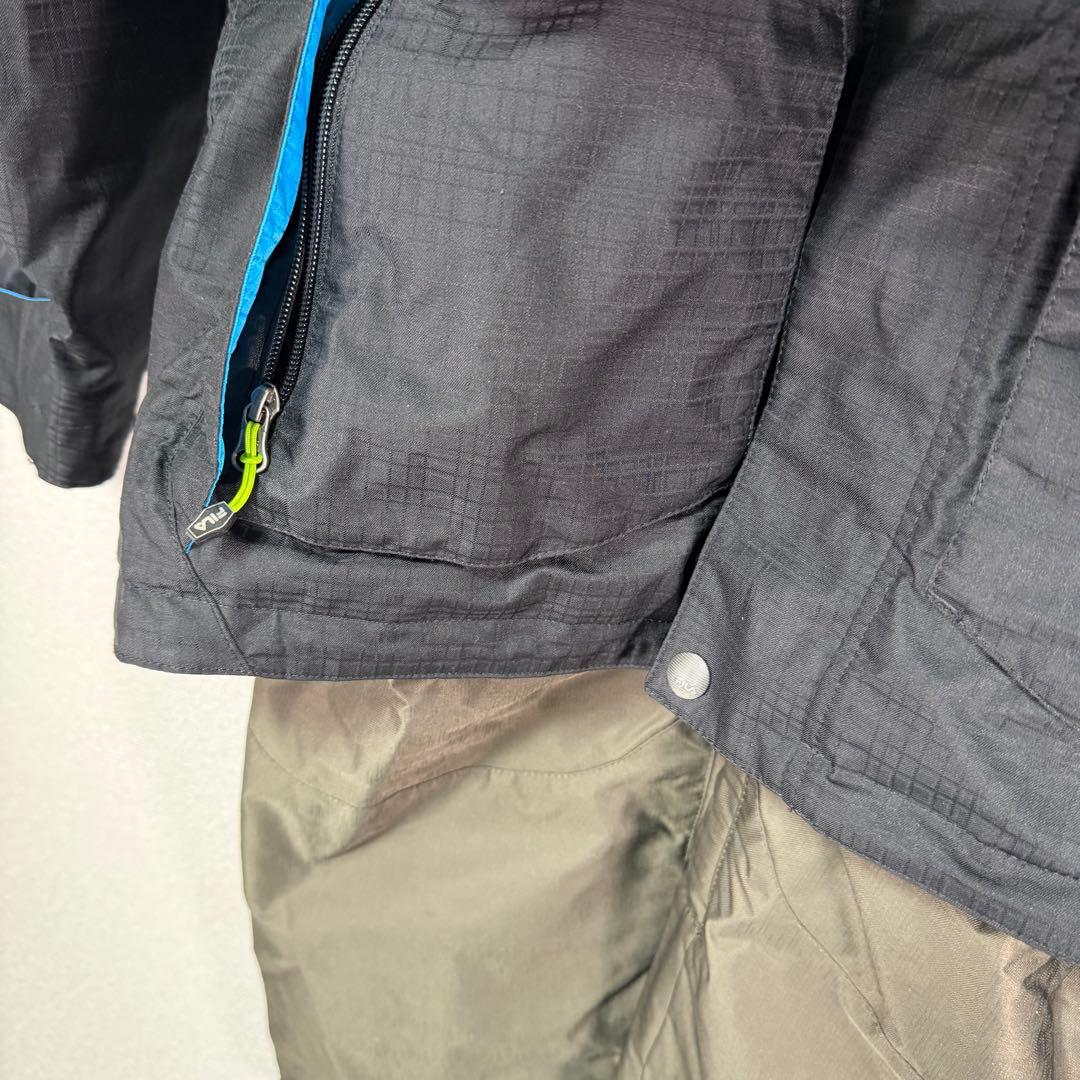 希少♪ FILA フィラ　 メンズL スキー　スノボー上下　ウエア