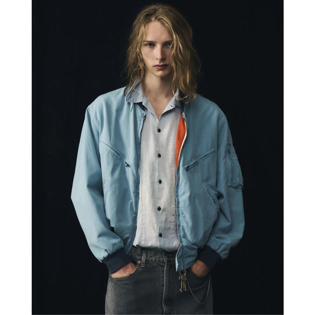 【サイズ4】ヴィンテージ シルクコットン テストパイロット モデル ジャケット