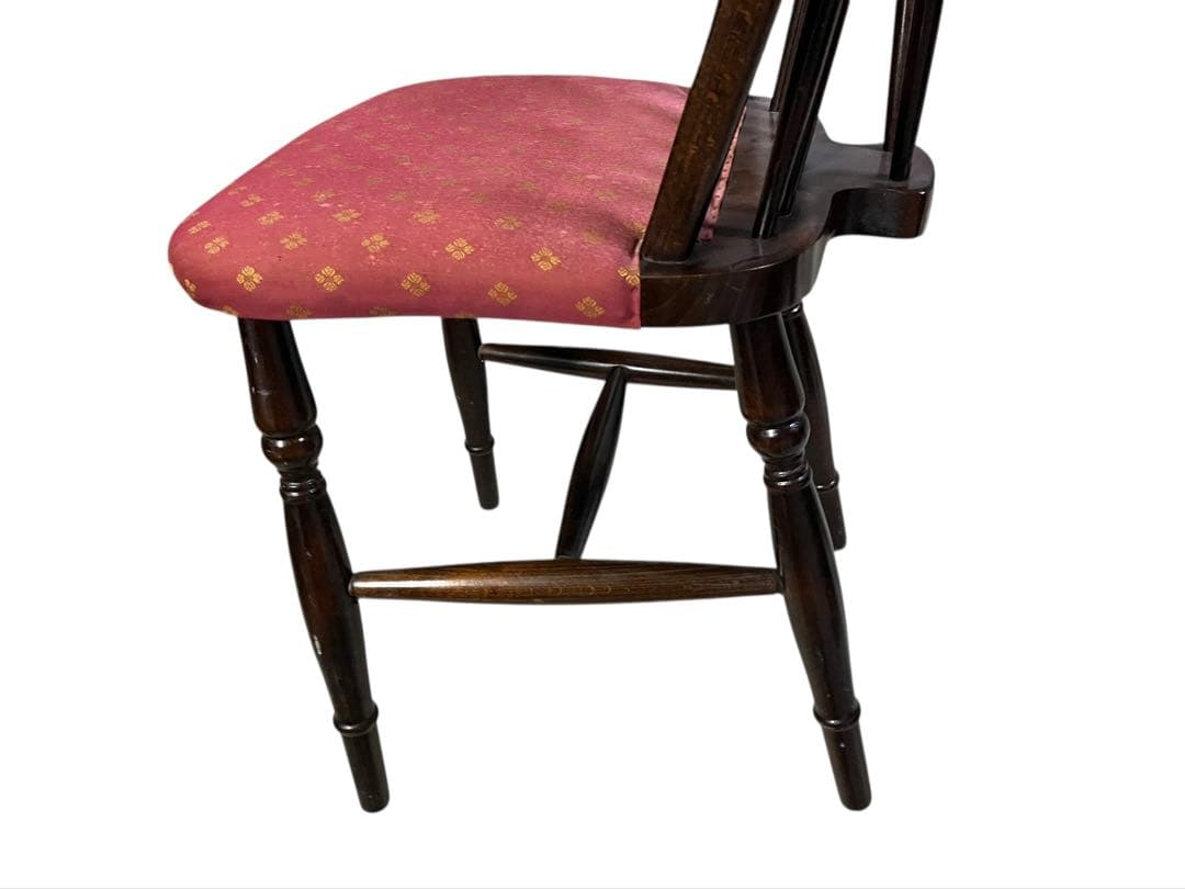 英国アンティークCC41ホイールバックチェア/ダイニングイス