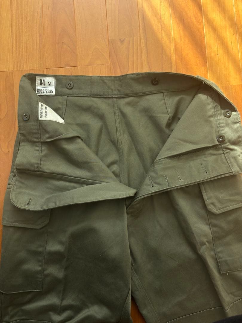 実物　フランス軍M-64カーゴパンツ 《デッドストック》