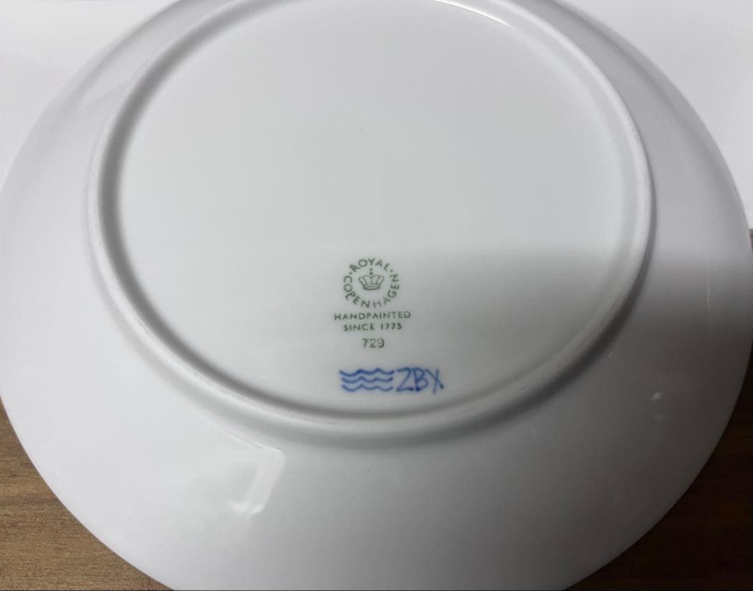 ブルーライン　クーププレート　19cm　5枚