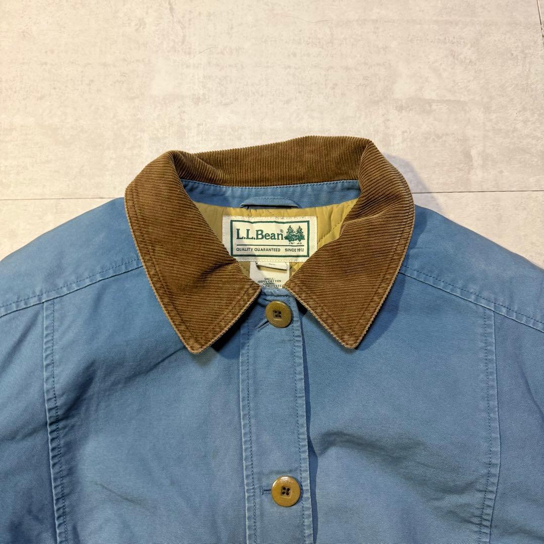 L.L.BEAN フィールドコート ハンティングジャケット 襟コーデュロイ 中綿