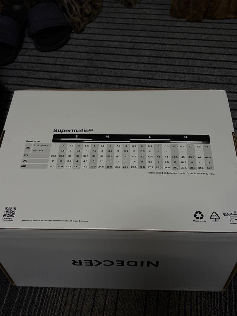 ナイデッカー　スーパーマチックOG M 25-26