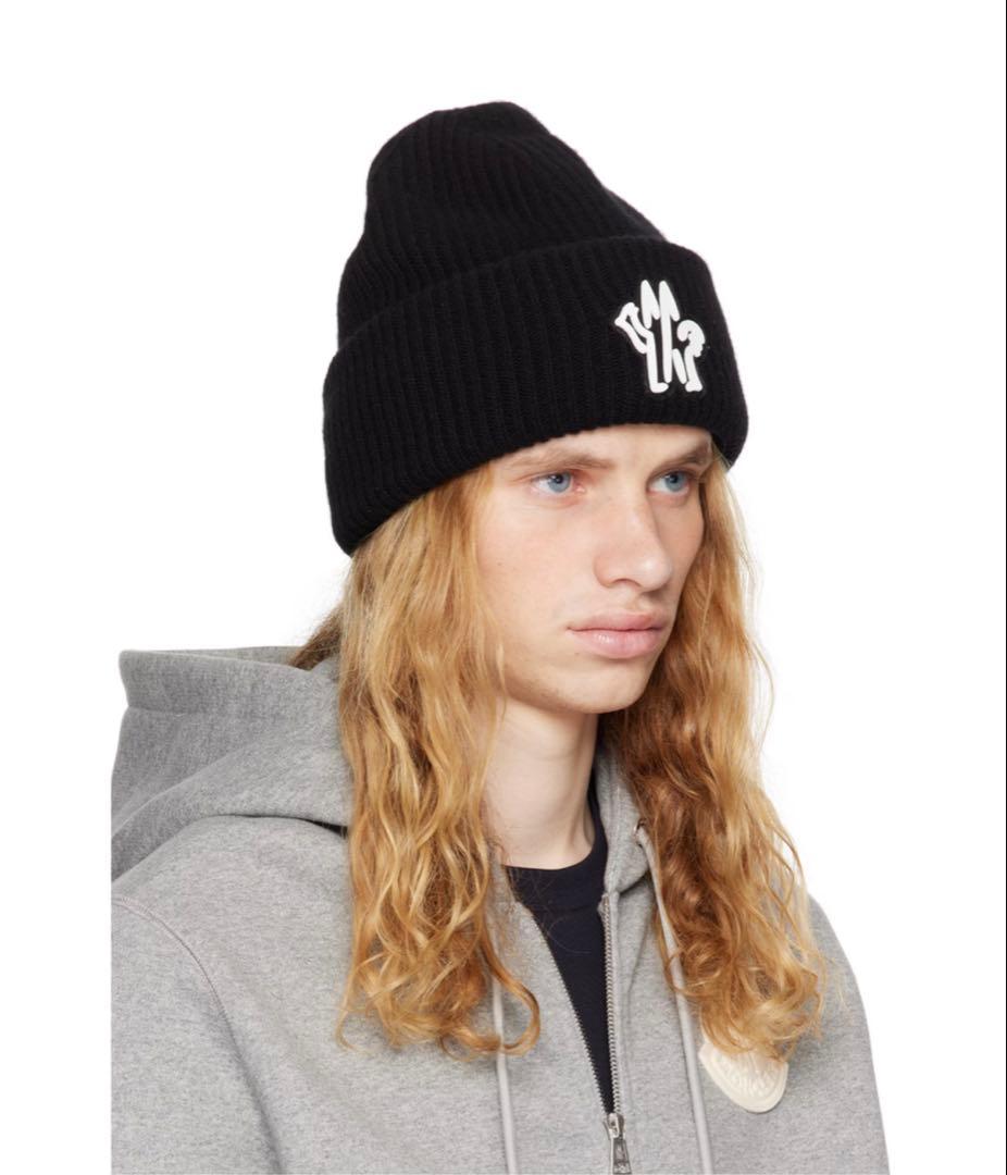 tさん専用モンクレール　ニット帽　新品　メンズレディース兼用