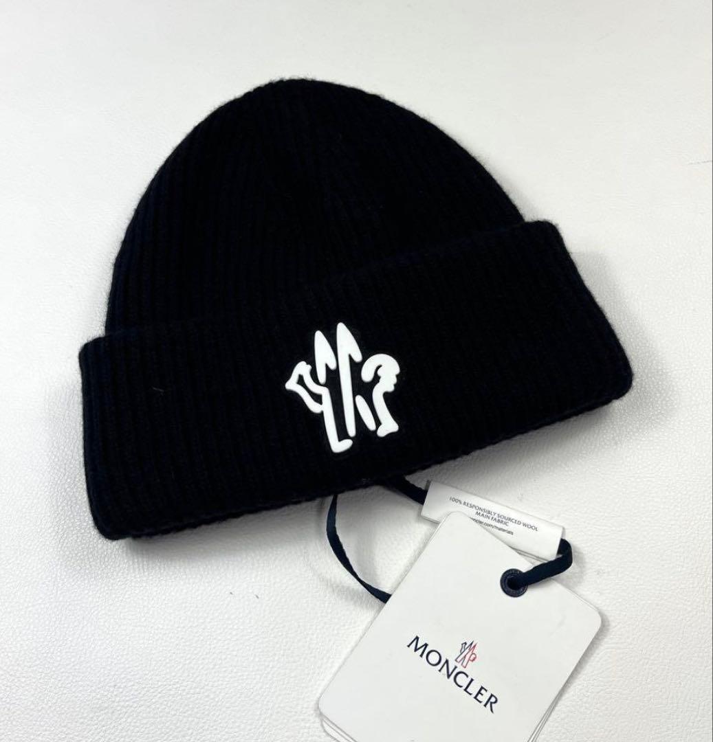 tさん専用モンクレール　ニット帽　新品　メンズレディース兼用