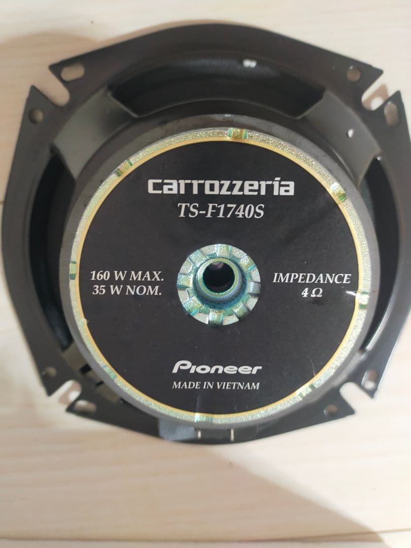 カロッツェリアTS-F1740S TS-T15ドームツィーターネットワークセット