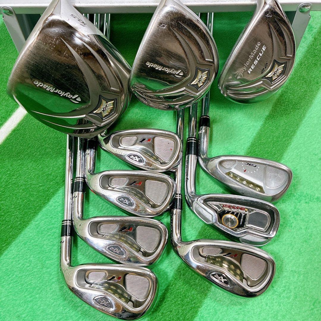 TaylorMade メンズゴルフクラブセット 10本 右