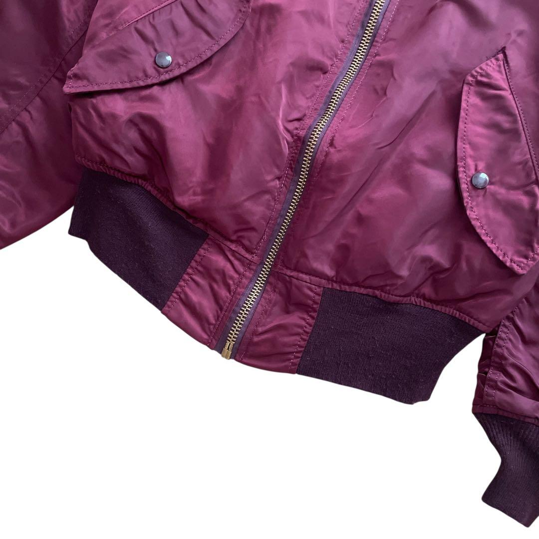 極美品 90s ビンテージ ALPHA MA-1 USA製 size M 短丈