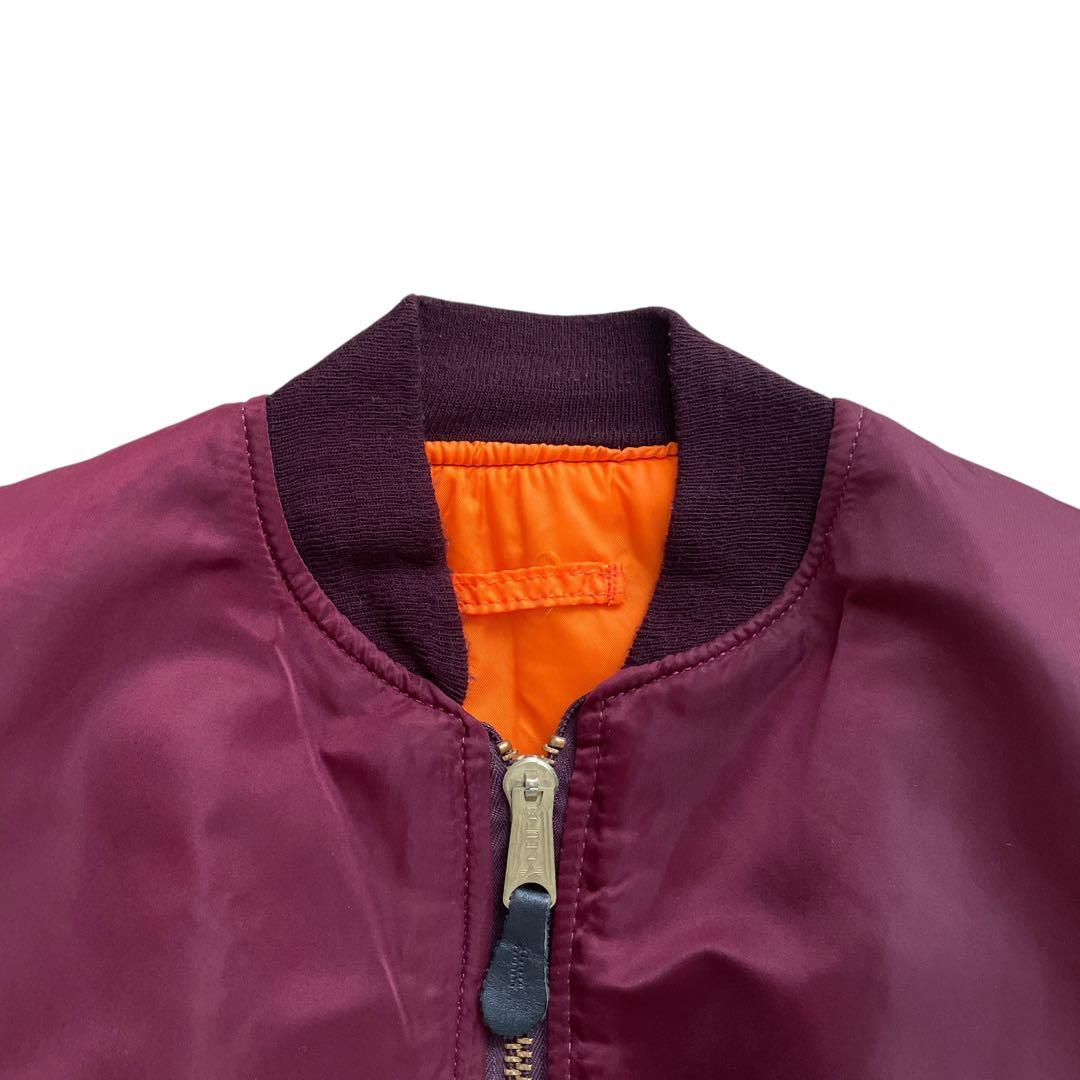 極美品 90s ビンテージ ALPHA MA-1 USA製 size M 短丈